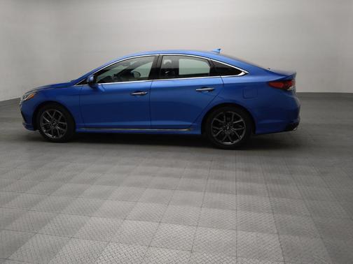 Electric Blue 2018 Hyundai SONATA Sport 2.0T