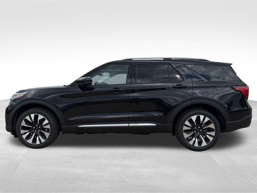 Black Metallic 2026 Ford Explorer Platinum