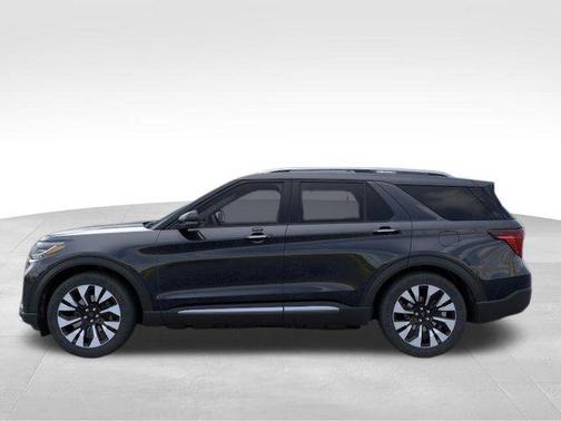 Black Metallic 2026 Ford Explorer Platinum