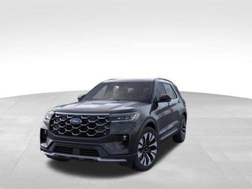 Black Metallic 2026 Ford Explorer Platinum