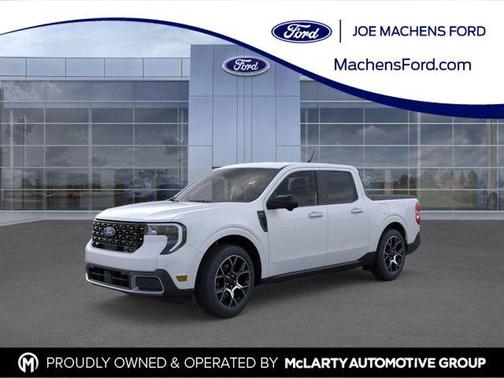 White Metallic 2026 Ford Maverick Lariat Truck
