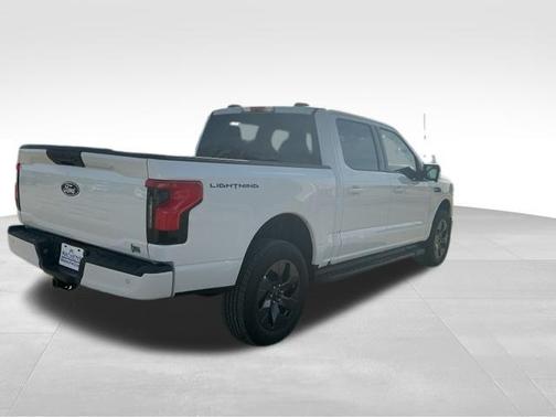 Oxford White 2025 Ford F-150 Lightning Flash