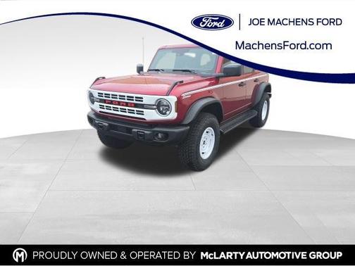 Ruby Red 2026 Ford Bronco Heritage Edition