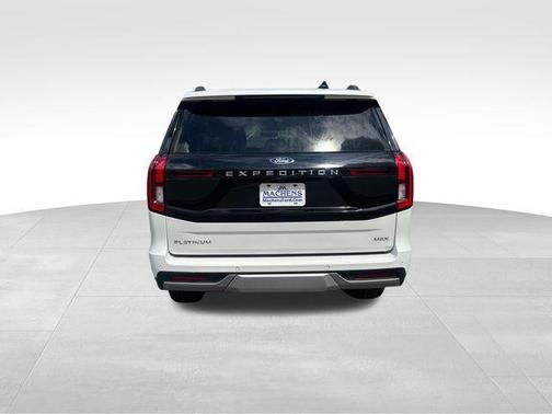White Metallic 2026 Ford Expedition Max Platinum