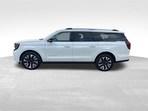 White Metallic 2026 Ford Expedition Max Platinum