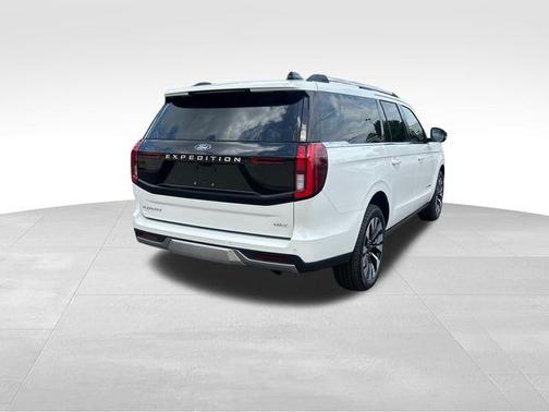 White Metallic 2026 Ford Expedition Max Platinum