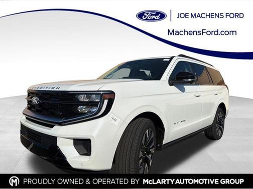 White 2027 Ford Expedition Platinum
