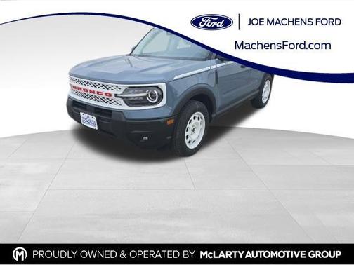 Azure Gray Metallic 2025 Ford Bronco Sport Heritage