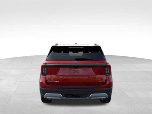 Red Metallic 2026 Ford Explorer Platinum