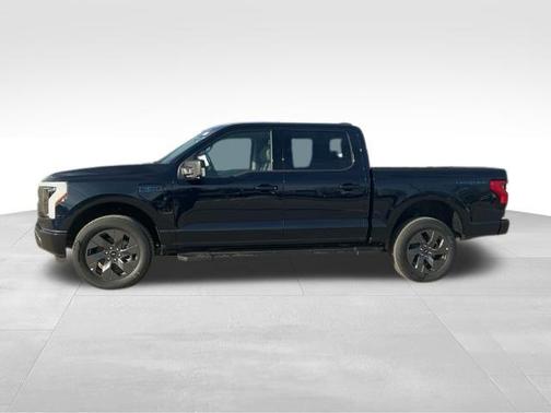 Blue Metallic 2025 Ford F-150 Lightning Flash
