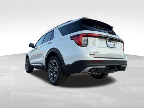 White 2027 Ford Explorer Platinum