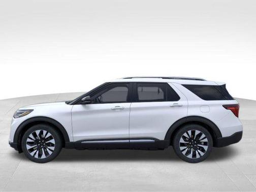 White 2026 Ford Explorer Platinum