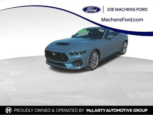 Vapor Blue 2025 Ford Mustang GT Premium Coupe
