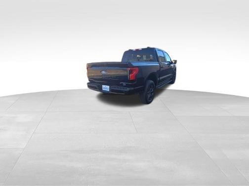 Blue Metallic 2025 Ford F-150 Lightning Flash