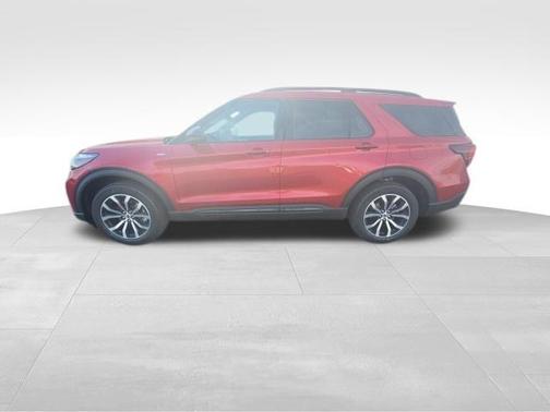 Red Metallic 2026 Ford Explorer ST-Line