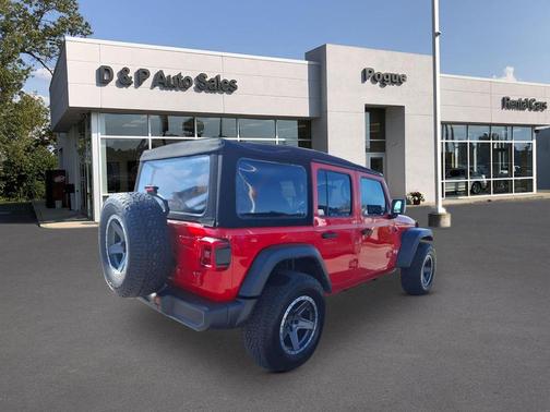 Firecracker Red Clearcoat 2018 Jeep Wrangler Unlimited Sport