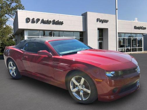 Red Rock Metallic 2015 Chevrolet Camaro 1LT