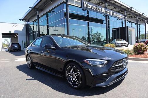 Black 2024 Mercedes-Benz C-Class