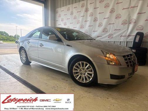Radiant Silver Metallic 2013 Cadillac CTS Luxury