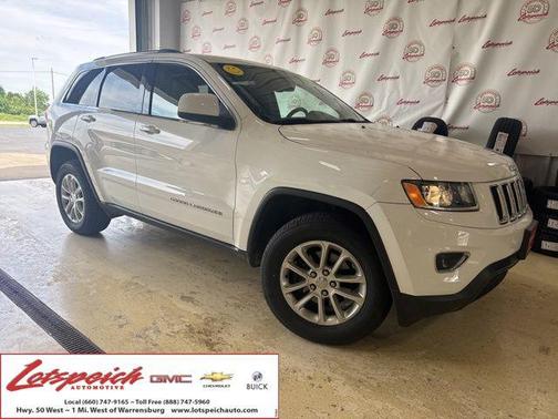 Bright White Clearcoat 2014 Jeep Grand Cherokee Laredo