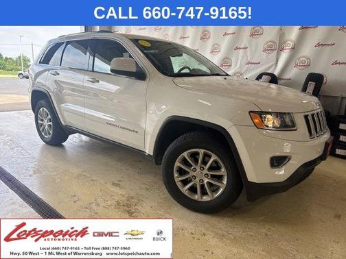 Bright White Clearcoat 2014 Jeep Grand Cherokee Laredo