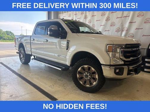Star White Metallic Tri-Coat 2022 Ford F-250 King Ranch