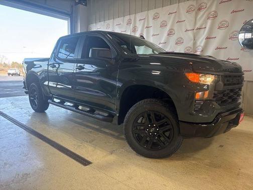 Gray 2026 Chevrolet Silverado 1500 Custom Trail Boss