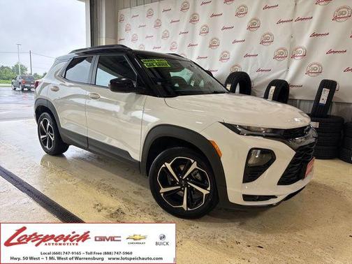 Summit White 2023 Chevrolet Trailblazer RS