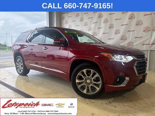 Cajun Red Tintcoat 2020 Chevrolet Traverse Premier