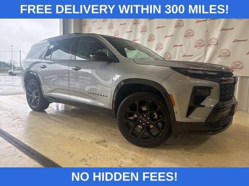 Sterling Gray Metallic 2025 Chevrolet Traverse RS