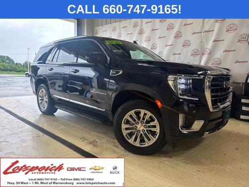 Midnight Blue Metallic 2024 GMC Yukon SLT