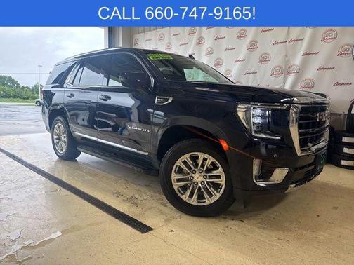 Midnight Blue Metallic 2024 GMC Yukon SLT