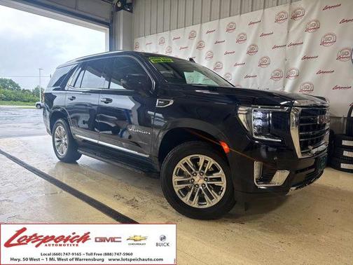 Midnight Blue Metallic 2024 GMC Yukon SLT