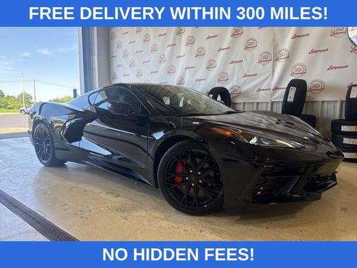 Black 2026 Chevrolet Corvette Stingray w/1LT