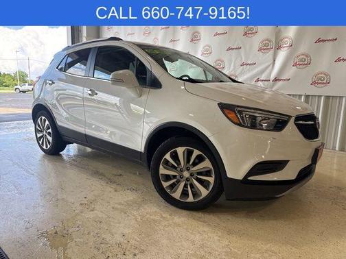 Summit White 2019 Buick Encore Preferred