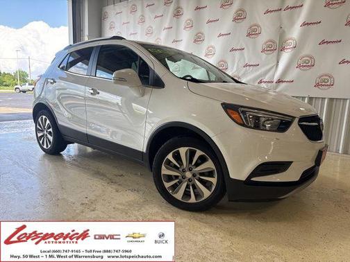 Summit White 2019 Buick Encore Preferred