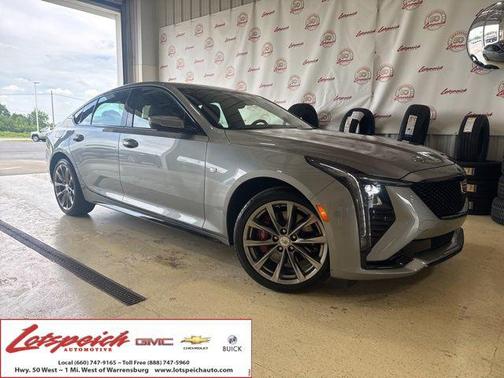 Argent Silver Metallic 2026 Cadillac CT5 Sport