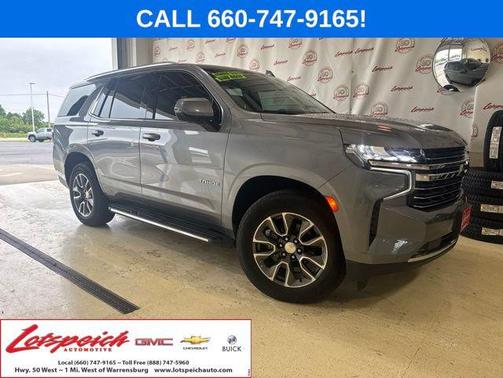 Steel Metallic 2021 Chevrolet Tahoe LT