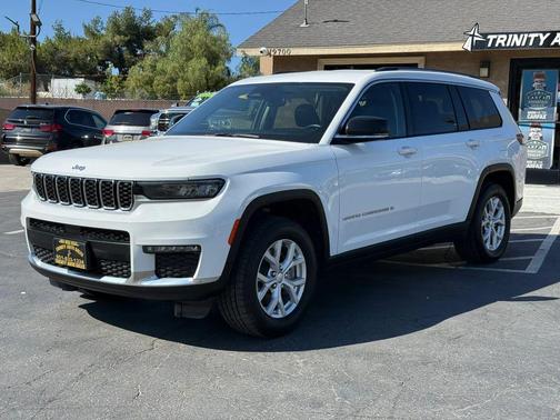 Bright White Clearcoat 2023 Jeep Grand Cherokee L Limited