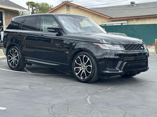 Black 2019 Land Rover Range Rover Sport Supercharged Dynamic