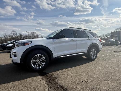 OXFORD WHITE 2020 Ford Explorer XLT