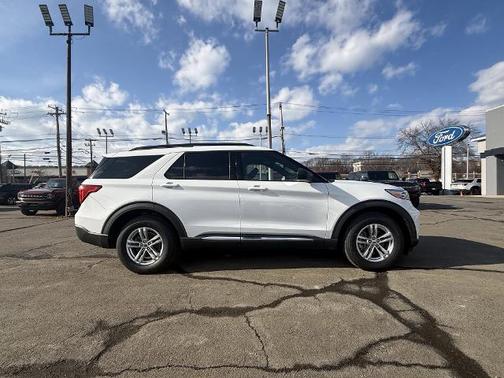OXFORD WHITE 2020 Ford Explorer XLT