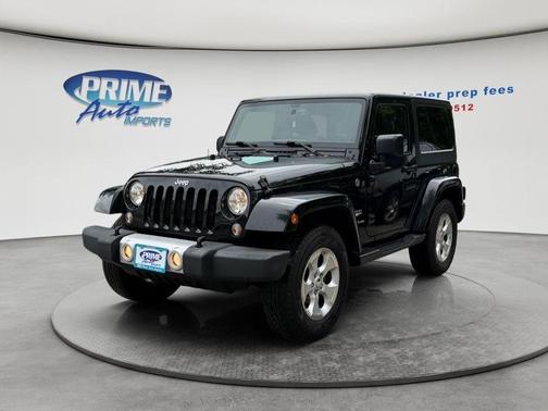 Black Clearcoat 2015 Jeep Wrangler Sahara
