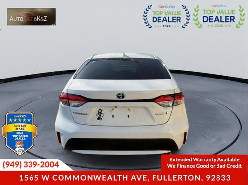 2022 Toyota Corolla Hybrid LE
