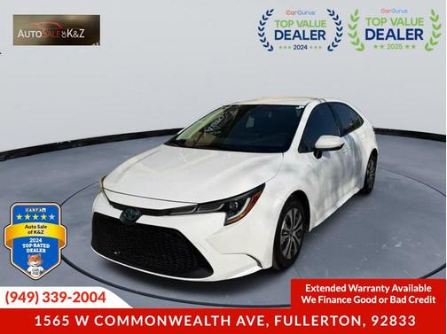 2022 Toyota Corolla Hybrid LE