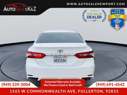 2018 Toyota Camry SE