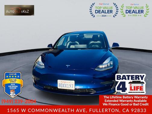 2018 Tesla Model 3 Long Range