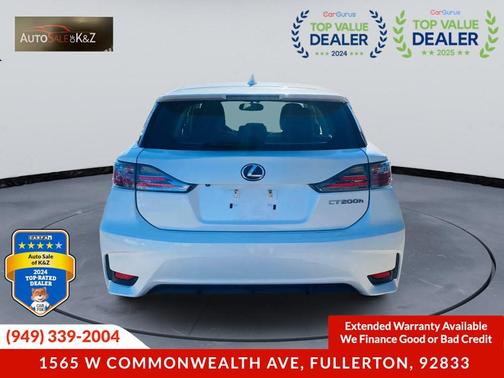 2015 Lexus CT 200h 5dr Hybrid