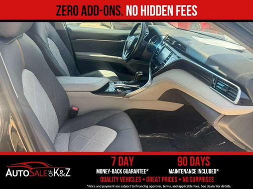 Super White 2021 Toyota Camry SE
