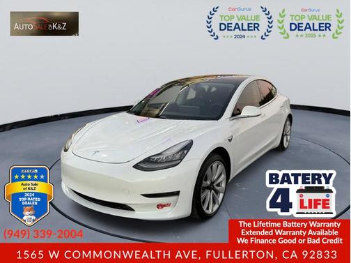 2018 Tesla Model 3 Long Range